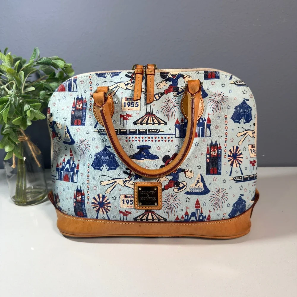 Disney Dooney & Bourke Bag - Disneyland 1/2 Marathon - Satchel - Picture 2 of 15